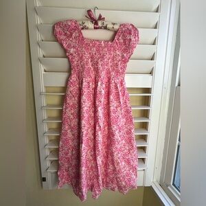 NWT LoveShackFancy size 7-8Y pink floral dress